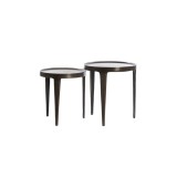 SIDE TABLE BIAS DARK BRONZE SET OF 2 - CAFE, SIDE TABLES